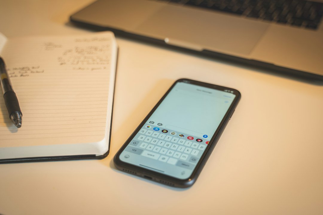 white samsung android smartphone on white table